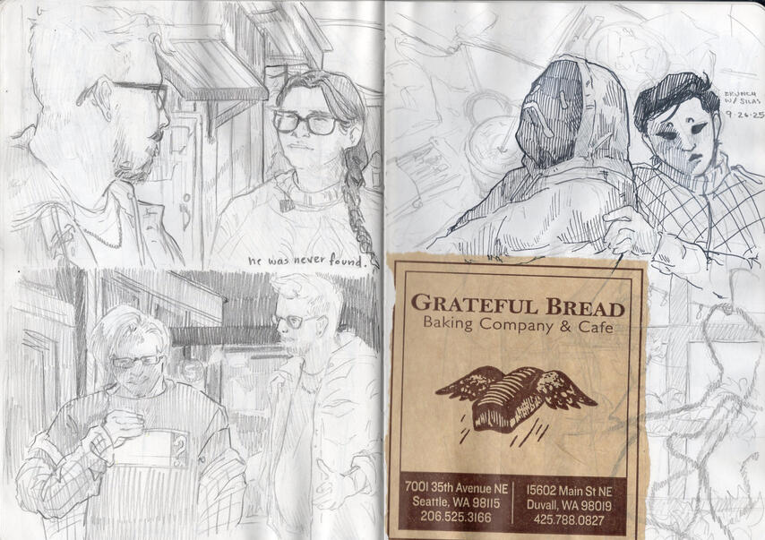 Cafe Sketches, 2025.