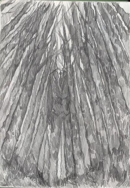 "There is Something in the trees." 2025.