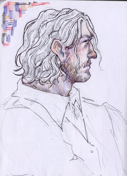 "Holden," Ballpoint Pen, 2026.