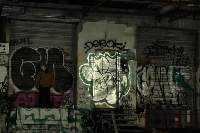 &quot;My Brother&#39;s Keeper&quot; 2/3. Mask and digital photography. 2024.