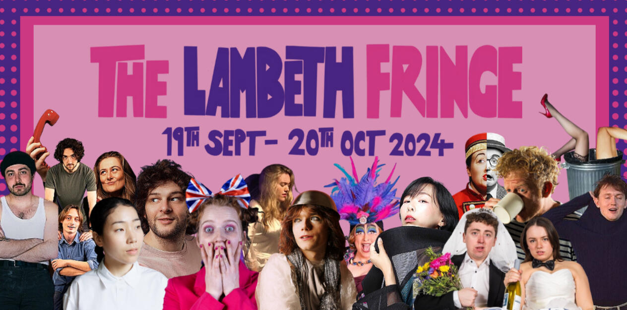 Banner for the Lambeth Fringe 2024