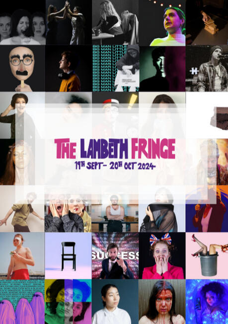 Brochure Cover for The Lambeth Fringe 2024