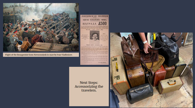 Design Presentation Slide 2/3: Research and Props